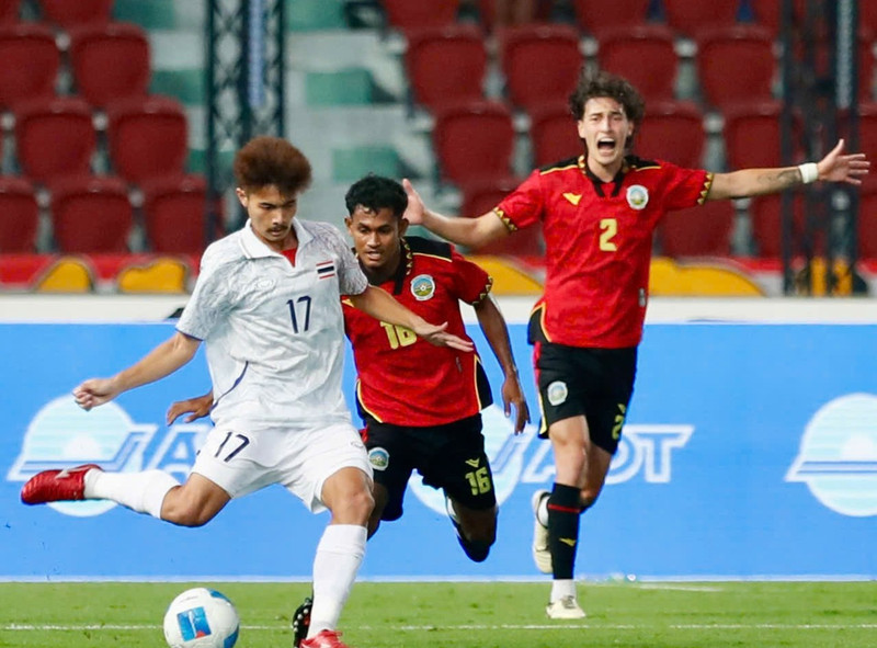 Trong khi đó, U22 Timor Leste vẫn phải tìm cách cải thiện nhiều yếu tố để có thể cạnh tranh tại sân chơi lớn năm nay. 8-17647664063801288365026.jpg