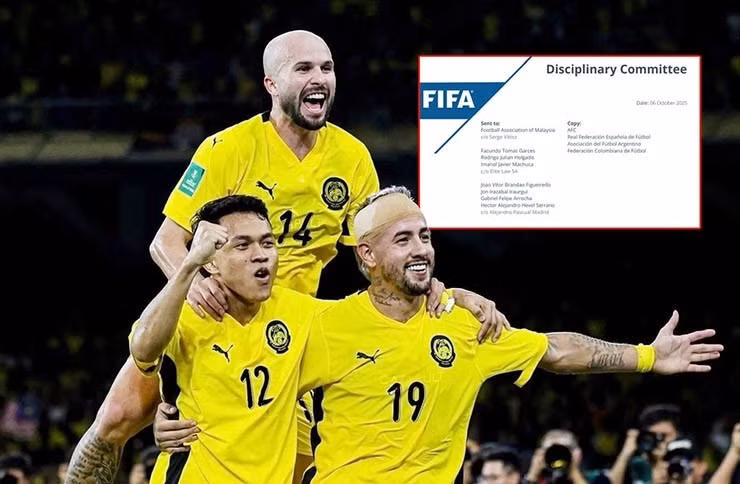 Trong thời gian sắp tới, AFC nhiều khả năng sẽ công bố án kỷ luật chính thức với tuyển Malaysia. ldbd-malaysia-malaysia-u-i-2-copy-1764975125-736-width740height484.jpg