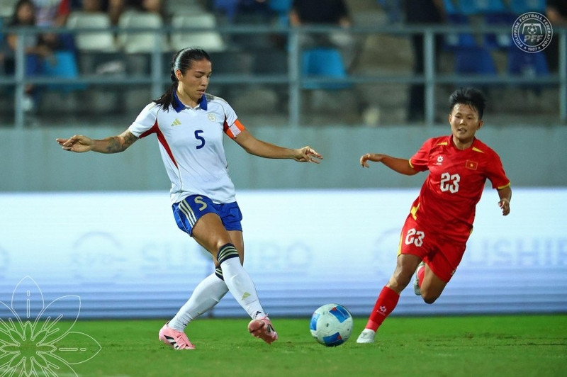 Đối thủ của đội tuyển nữ Việt Nam ở trận chung kết SEA Games 33 chính là đội tuyển nữ Philippines, đội đã đánh bại chủ nhà Thái Lan ở vòng bán kết. 597555279-1404240921714576-3817045563780471957-n-693f4458de810.jpg