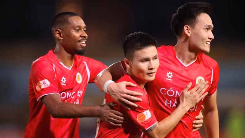 Công an Hà Nội thắng cách biệt Hồng Lĩnh Hà Tĩnh với tỷ số 3-0. image.jpg