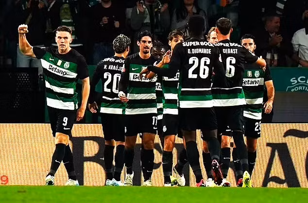 Dẫu vậy, thống kê cho thấy trong 6 lần đối đầu gần nhất, Sporting chưa một lần giành chiến thắng trước Arsenal (3 hòa, 3 thua). 05112024-lisbon-mancity-3.jpg