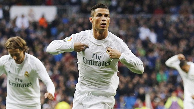 Tiền đạo người Bồ Đào Nha đang là người ghi nhiều bàn nhất ở vòng knock-out UEFA Champions League với 67 bàn thắng. ronaldo.jpg