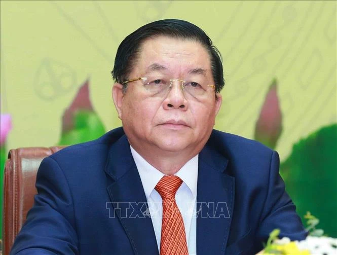 Đồng chí Nguyễn Trọng Nghĩa, Ủy viên Bộ Chính trị, Bí thư Trung ương Đảng, Trưởng Ban Tuyên giáo Trung ương. Ảnh: TTXVN