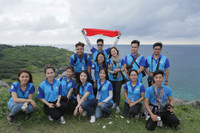 Lễ chào cờ trang nghiêm tại Cột cờ chủ quyền của Trung Ương Hội Sinh viên xây dựng ảnh 2