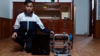 Học trò quê chế tạo “Máy tạo mẫu công nghiệp – 3D XBOT” ảnh 1