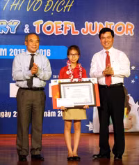 Tổng kết và trao giải cuộc thi TOEFL Primary và TOEFL Junior Challenge ảnh 1 Tổng kết và trao giải cuộc thi TOEFL Primary và TOEFL Junior Challenge ảnh 1