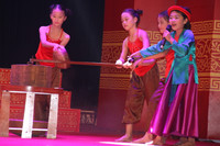 Hà Tĩnh: Liên hoan Tiếng hát dân cac ví, giặm giáo viên và học sinh tiểu học ảnh 5