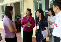 Thứ trưởng Nguyễn Thị Nghĩa kiểm tra công tác thi tại Thái Bình ảnh 4 Thứ trưởng Nguyễn Thị Nghĩa kiểm tra công tác thi tại Thái Bình ảnh 4