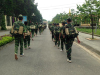 “Chúng em học làm chiến sỹ” - đong đầy những yêu thương! ảnh 7