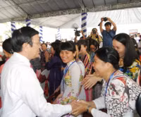 Chủ tịch nước chúc các học sinh một năm học đạt nhiều thành tích xuất sắc ảnh 3