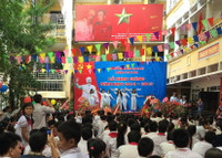 Cảm nhận lễ khai giảng bằng tâm hồn ảnh 16