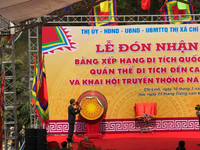 Quần thể di tích đền Cao đón nhận bằng di tích cấp quốc gia ảnh 1