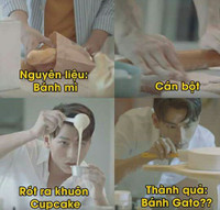 Đầu bếp làm bánh đỉnh cao.