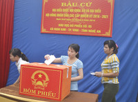 Nghệ An: 727 cử tri là người bị tạm giữ, tạm giam thực hiện quyền bầu cử ảnh 3