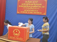 Nghệ An: 727 cử tri là người bị tạm giữ, tạm giam thực hiện quyền bầu cử ảnh 3