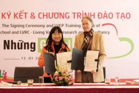 Vinschool ký hợp tác với TT Nghiên cứu và Tư vấn về Giá trị sống ảnh 2