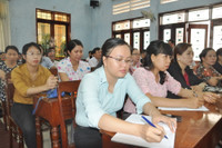  Bộ trưởng Phùng Xuân Nhạ tiếp xúc cử tri huyện Hoài Nhơn, tỉnh Bình Định ảnh 5