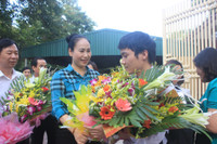 Xứ Nghệ mừng đón 2 huy chương bạc Olympic quốc tế ảnh 8