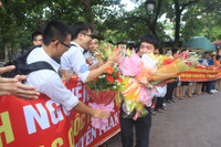 Xứ Nghệ mừng đón 2 huy chương bạc Olympic quốc tế ảnh 9