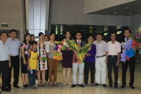 Xứ Nghệ mừng đón 2 huy chương bạc Olympic quốc tế ảnh 2