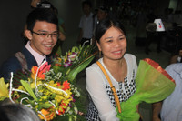 Xứ Nghệ mừng đón 2 huy chương bạc Olympic quốc tế ảnh 1