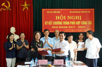 Hội Khuyến học Phú Thọ ký kết phối hợp công tác ảnh 1 Hội Khuyến học Phú Thọ ký kết phối hợp công tác ảnh 1