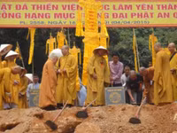 Lễ đặt đá xây dựng Thiền viện Trúc Lâm Yên Thành ảnh 7