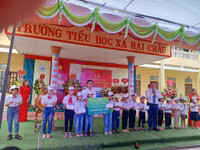 Hình ảnh ấn tượng trong ngày khai giảng tại Nam Định 