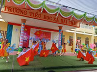 Hình ảnh ấn tượng trong ngày khai giảng tại Nam Định 