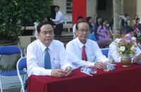  Chủ tịch Ủy ban Mặt trận Tổ quốc Việt Nam Trần Thanh Mẫn dự lễ khai giảng tại Hậu Giang ảnh 3