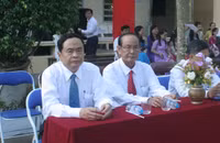  Chủ tịch Ủy ban Mặt trận Tổ quốc Việt Nam Trần Thanh Mẫn dự lễ khai giảng tại Hậu Giang ảnh 3