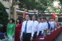  Chủ tịch Ủy ban Mặt trận Tổ quốc Việt Nam Trần Thanh Mẫn dự lễ khai giảng tại Hậu Giang ảnh 2