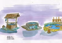 “Về làng” với hội hoa xuân Phú Mỹ Hưng ảnh 6