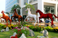 Khai hội hoa xuân Phú Mỹ Hưng 2014: Đậm hương sắc miền sông nước ảnh 5