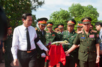 Nghệ An: Xúc động lễ an táng 107 hài cốt liệt sĩ hy sinh tại Lào ảnh 2 Nghệ An: Xúc động lễ an táng 107 hài cốt liệt sĩ hy sinh tại Lào ảnh 2