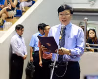 Khai mạc Giải Bóng bàn Cúp Hội Nhà báo Việt Nam lần thứ XI ảnh 2