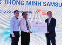 Samsung trao tặng “Lớp học thông minh” cho trường THPT Trần Phú ảnh 1