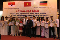 78 sinh viên xuất sắc khu vực Hà Nội nhận học bổng Hessen ảnh 2 78 sinh viên xuất sắc khu vực Hà Nội nhận học bổng Hessen ảnh 2