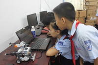 Học sinh tiểu học TPHCM sẵn sàng cho cuộc thi Robothon Việt Nam ảnh 3 Học sinh tiểu học TPHCM sẵn sàng cho cuộc thi Robothon Việt Nam ảnh 3