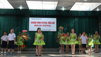 Học sinh trường tiểu học Nghĩa Tân (Hà Nội) hào hứng cùng Festival tiếng Anh ảnh 6