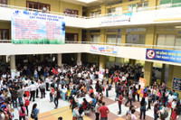 Ngày hội nghề nghiệp trường ĐH Mở TPHCM ảnh 1