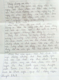 Ấm lòng bức thư học sinh viết cho thầy giáo cũ nhân ngày 20/11 ảnh 2