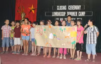 Trại hè tiếng Anh Trường THPT M.V Lômônôxốp: Thêm giỏi kiến thức, thắm tình hữu nghị ảnh 4 Trại hè tiếng Anh Trường THPT M.V Lômônôxốp: Thêm giỏi kiến thức, thắm tình hữu nghị ảnh 4