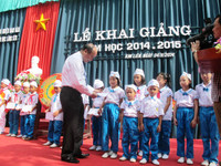 Hồi trống khai trường từ làng Sen quê Bác ảnh 2