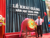 Hồi trống khai trường từ làng Sen quê Bác ảnh 1