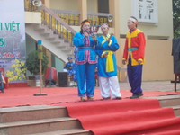 Tái hiện lễ hội của tình đoàn kết Kinh - Thượng ảnh 2 Tái hiện lễ hội của tình đoàn kết Kinh - Thượng ảnh 2