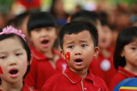 “Dàn hợp xướng” 5.500 học sinh hát Quốc ca trong ngày khai giảng ảnh 3