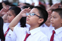 “Dàn hợp xướng” 5.500 học sinh hát Quốc ca trong ngày khai giảng ảnh 2