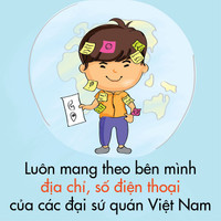 Tranh vui 10 bí quyết du lịch an toàn cho teen