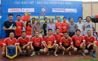 Sôi nổi Giải bóng đá phong trào các cơ quan báo chí Press Cup 2016 ảnh 2